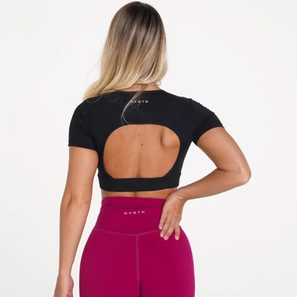 NVGTN back open tee